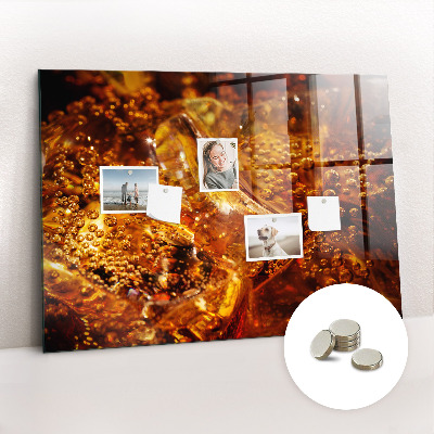 Quadro magnético decorativo Close da bebida