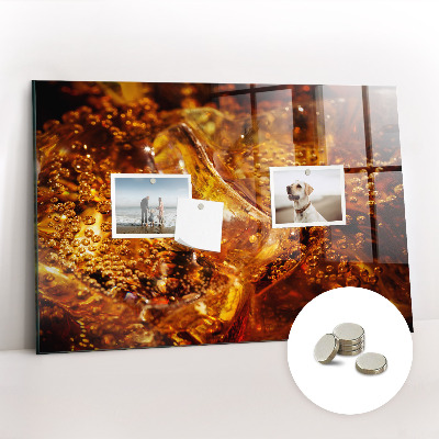 Quadro magnético decorativo Close da bebida