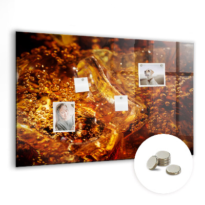 Quadro magnético decorativo Close da bebida