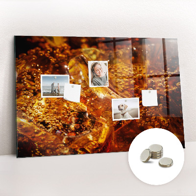 Quadro magnético decorativo Close da bebida