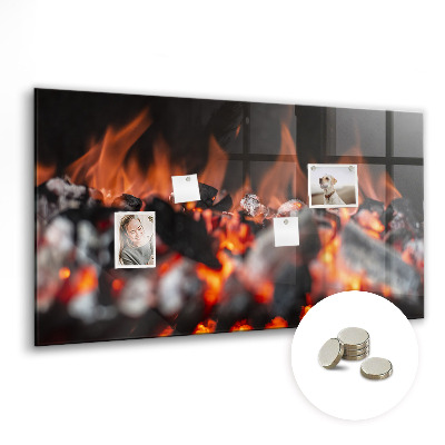 Quadro magnético decorativo Grelha