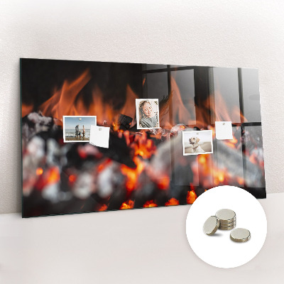 Quadro magnético decorativo Grelha