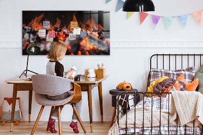 Quadro magnético decorativo Grelha