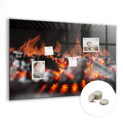 Quadro magnético decorativo Grelha