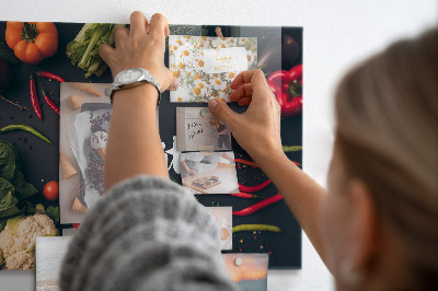 Painel magnético Inscrição de bom apetite