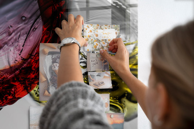 Quadro magnético de parede Taças de vinho