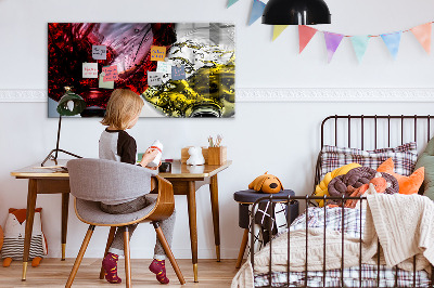 Quadro magnético de parede Taças de vinho