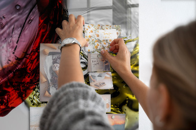 Quadro magnético de parede Taças de vinho