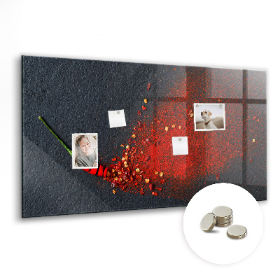 Painel magnético Especiarias vermelhas