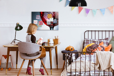 Quadro magnético decorativo Taça de vinho