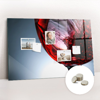 Quadro magnético decorativo Taça de vinho