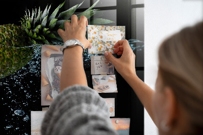 Quadro magnético decorativo Abacaxi