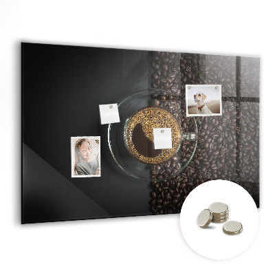 Quadro magnético decorativo Uma xícara de café