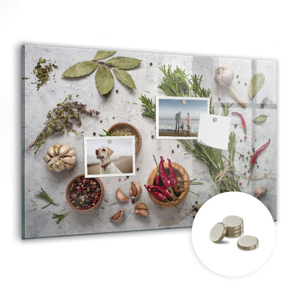 Painel magnético Especiarias