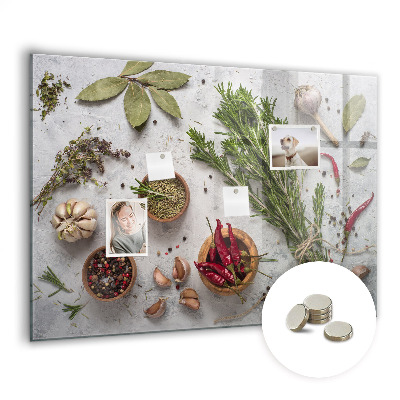 Painel magnético Especiarias