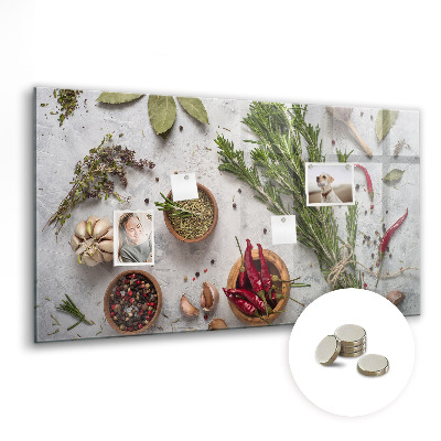 Painel magnético Especiarias