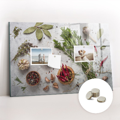 Painel magnético Especiarias