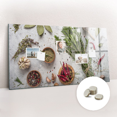 Painel magnético Especiarias