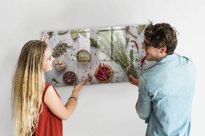 Painel magnético Especiarias