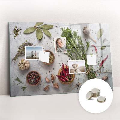 Painel magnético Especiarias