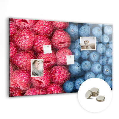 Painel magnético Mirtilos e framboesas