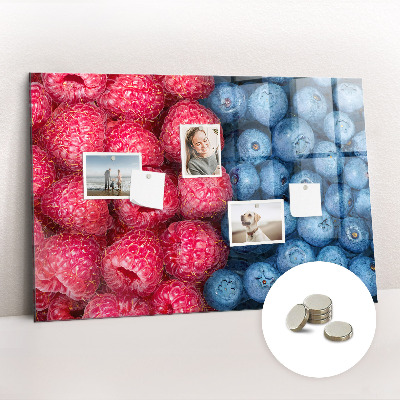 Painel magnético Mirtilos e framboesas