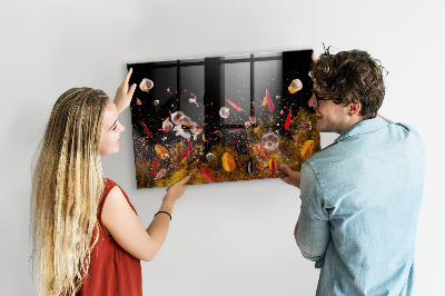 Quadro magnético decorativo Vegetais