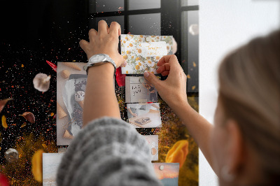 Quadro magnético decorativo Vegetais