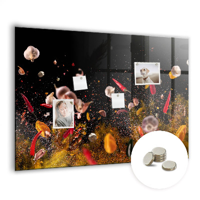 Quadro magnético decorativo Vegetais