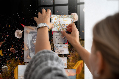 Quadro magnético decorativo Vegetais