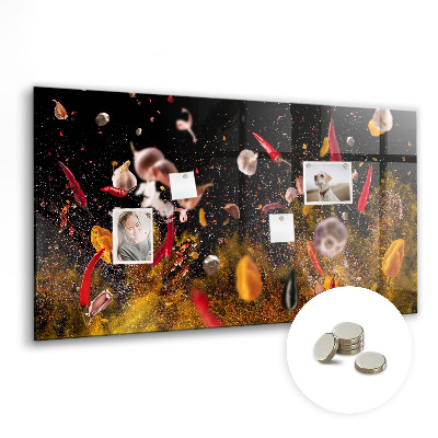 Quadro magnético decorativo Vegetais