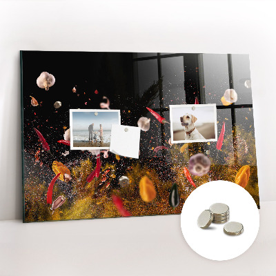 Quadro magnético decorativo Vegetais