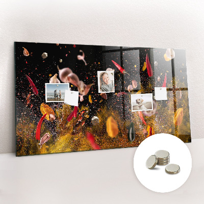 Quadro magnético decorativo Vegetais