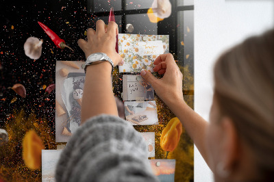 Quadro magnético decorativo Vegetais