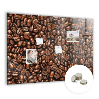 Quadro magnético decorativo Grãos de café