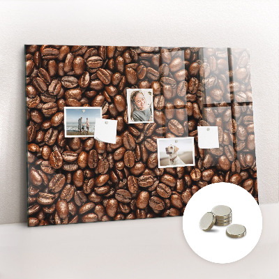 Quadro magnético decorativo Grãos de café