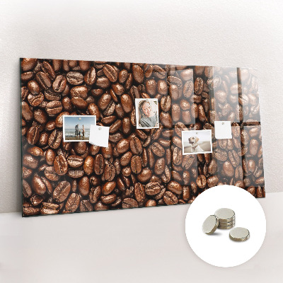 Quadro magnético decorativo Grãos de café
