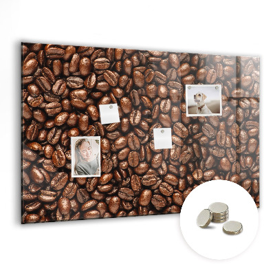Quadro magnético decorativo Grãos de café