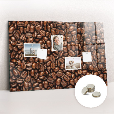 Quadro magnético decorativo Grãos de café