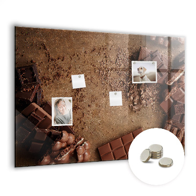 Quadro magnético de parede Barras de chocolate