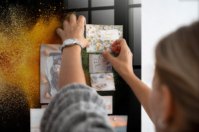 Quadro magnético de parede Especiarias derramadas