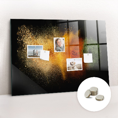 Quadro magnético de parede Especiarias derramadas