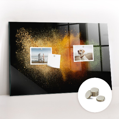 Quadro magnético de parede Especiarias derramadas