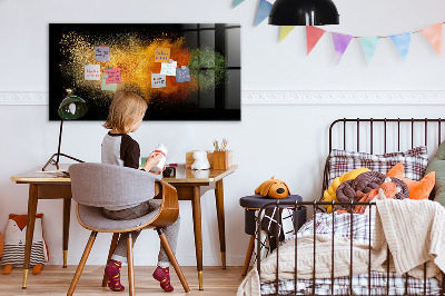 Quadro magnético de parede Especiarias derramadas