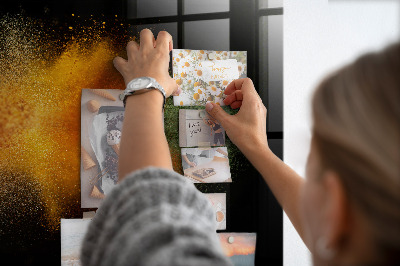 Quadro magnético de parede Especiarias derramadas