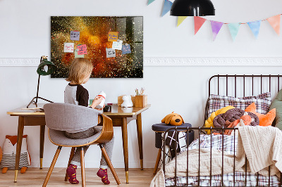 Painel magnético Abstração de especiarias