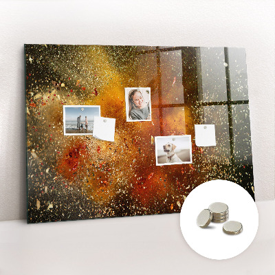 Painel magnético Abstração de especiarias