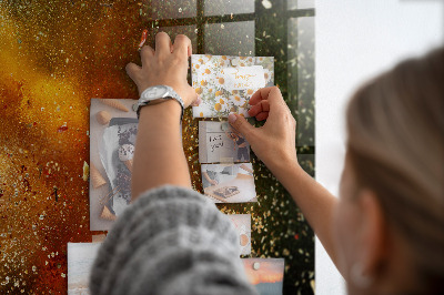 Painel magnético Abstração de especiarias