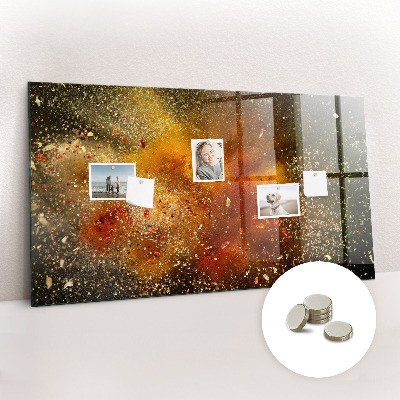 Painel magnético Abstração de especiarias