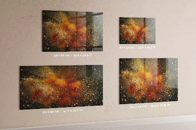 Painel magnético Abstração de especiarias